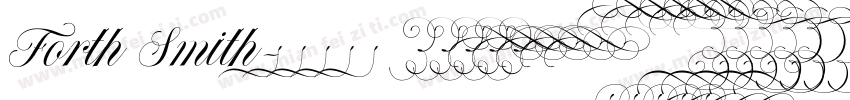 Forth Smith字体转换